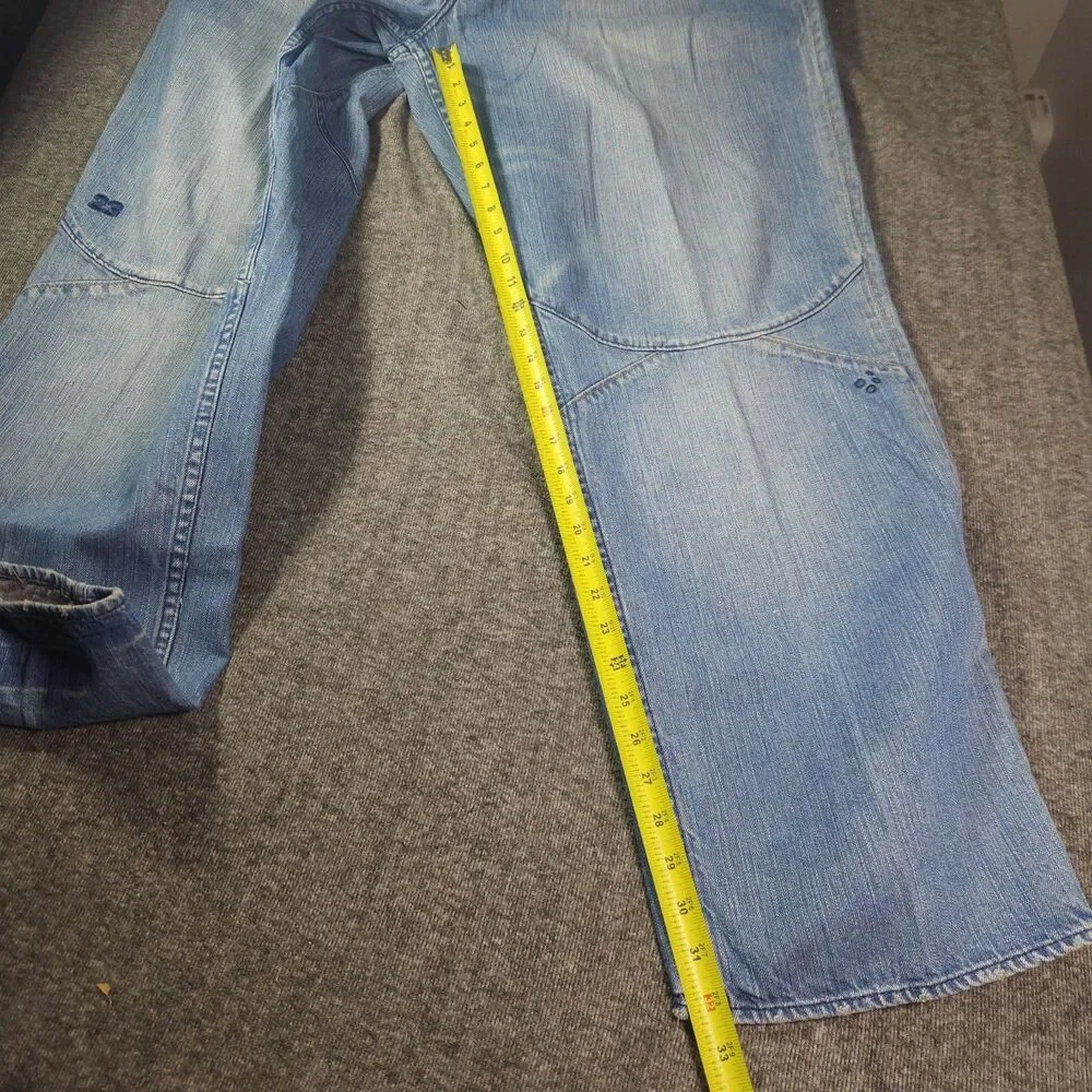 Vtg Grail Jordan 23 Baggy Jeans Mens 40x34 Curved Seam Y2K Jumpman Excellent